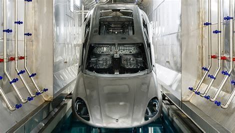 IATF16949 Sơn xe hơi axit hữu cơ Lớp phủ điện di